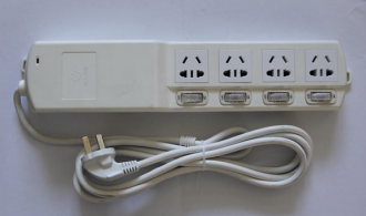紅黑電源濾波隔離插座HT-301型（國(guó)密）